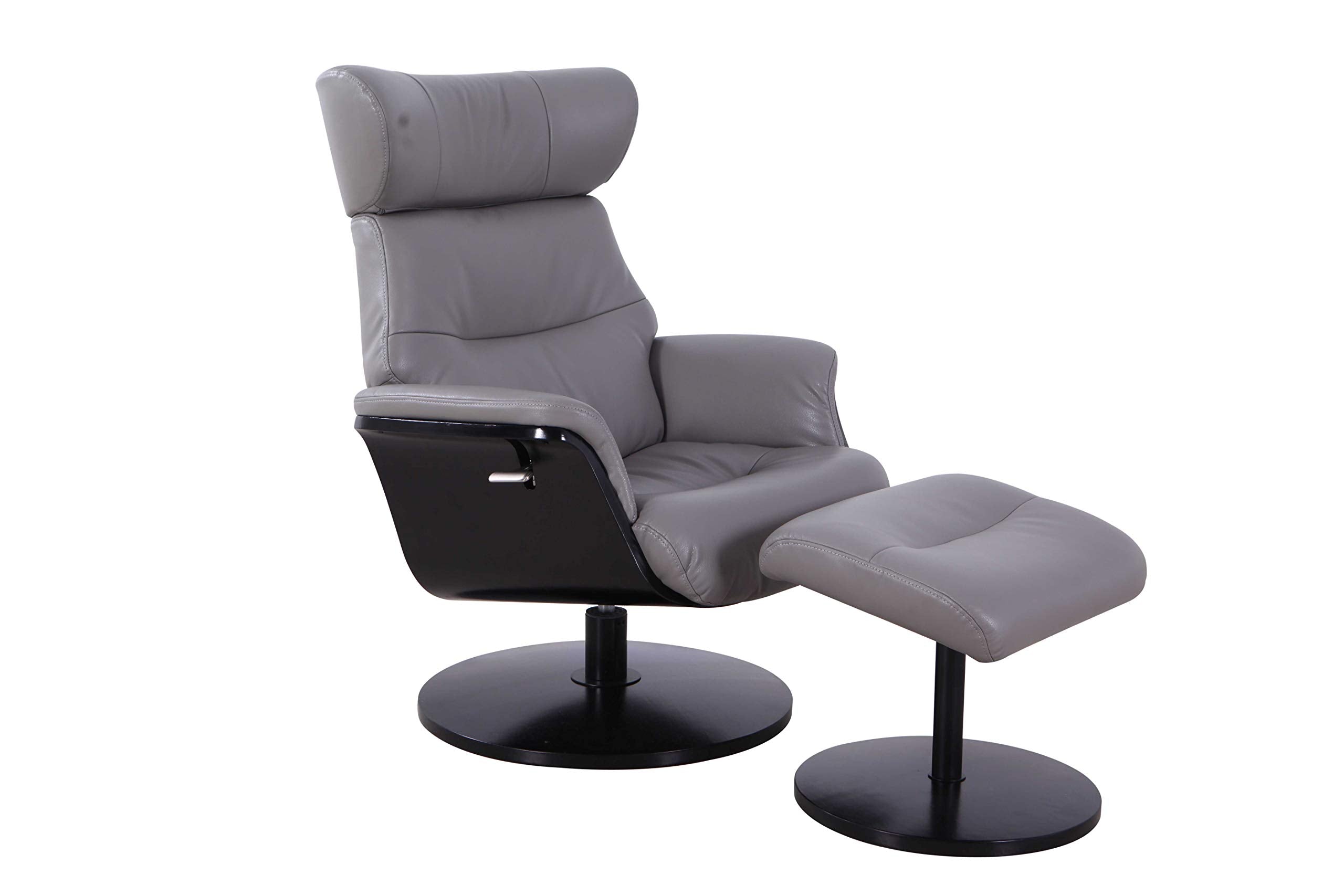 Comfort Chair Company Stockholm Manual Recliner, Grey